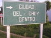 Entrada para o Uruguai