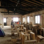 Restaurante de sal em Salinas Grandes