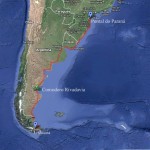 33º dia - Garayalde - Comodoro Rivadavia (182 km) - trajeto total
